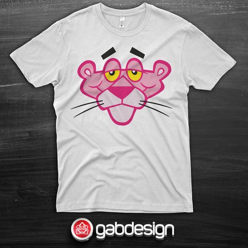 Shirt pantera rosa 100 - t-shirt, rosa-