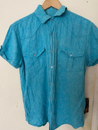 Camicia uomo puro lino - puro,