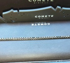 Braccialetto tennis Oro Bianco 18 Kt E Diamanti Neri