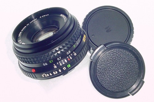 Minolta 45mm md rokkor - 45mm,