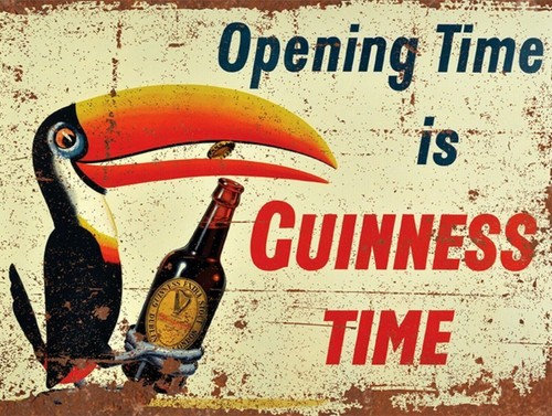 Vintage retro guinness - retro,