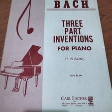 Bach Spartiti Pianoforte - Invenzioni, Partitas, Well-Tempered Clavichord, Suite