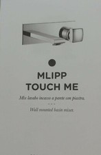 Mix Lavabo ex.t incasso a parete con piastra