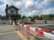 PHOTO  BARRIERS DOWN AT MALTON LEVEL CROSSING TWO TRAINS PER HOUR PASS THROUGH H