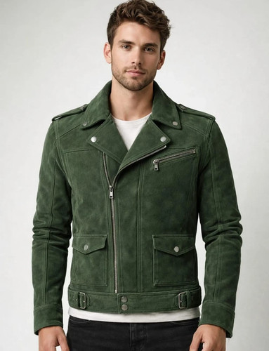Giacca motociclista uomo - giacca,
