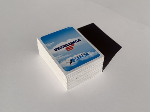 Lotto 100 carte esselunga - lotto,