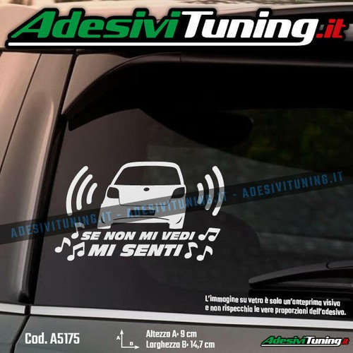 Adesivo toyota yaris non - toyota,