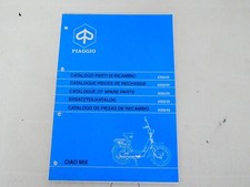 per piaggio ciao mix 1995  moped  catalogo ricambi catalogue spare parts