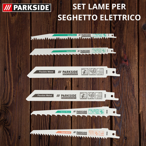 Set lame parkside swiss - swiss, made