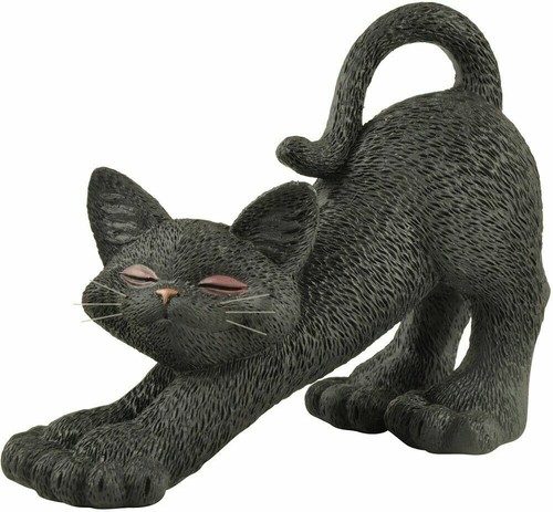 Statua allungabile gatto nero - allungabile,