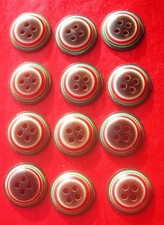 vintage lot 12 boutons LEA