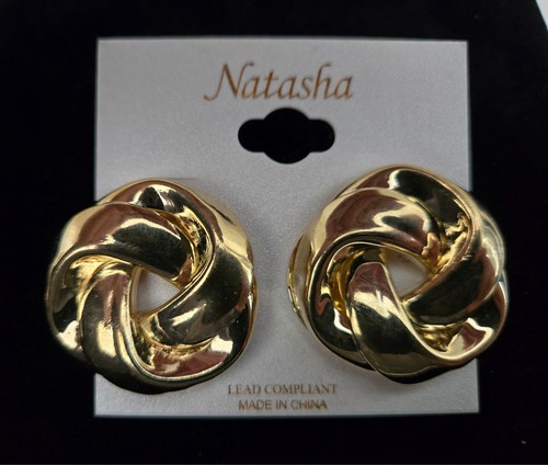 Natasha orecchini con - con, nodo