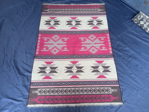 Tappeto kilim tribale - , rosa