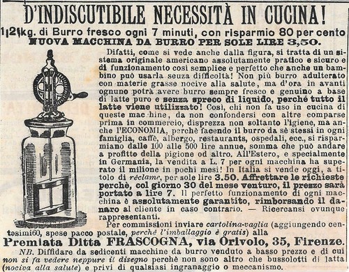 Nuova macchina burro - da,