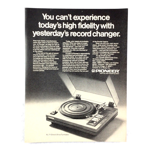 Giradischi vinile pioneer - giradischi,