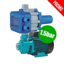Pompa con presscontrol 1,5 bar 0,5hp monofase completa autoclave pressostato