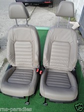 VW Jetta Sedile Sedili Interni IN Pelle pelle Beige Latte Macchiato