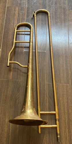 Antico trombone diapositiva