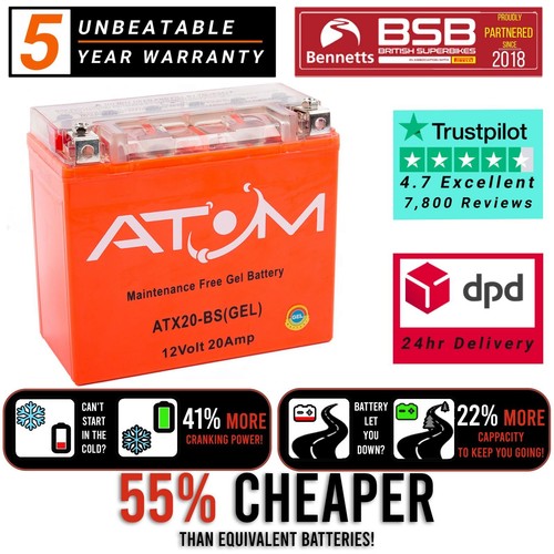 Batteria moto ytx20 - batteria, ytx20-bs