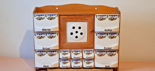 Antica mensola ceramica con - antica, in