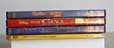 4 DVD: 3 cartoni Disney es: Cars e 1 Stuart Little