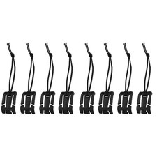 8 Pezzi Fibbie Web Cinghia Clip Cintura Custode Cinghia Strumento di Gestione con