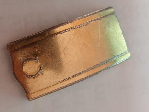 Omega clasp 16mm placcata