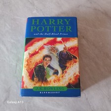 J.K.Rowling HARRY POTTER AND THE HALF BLOOD PRINCE first uk edition 2005 mistake