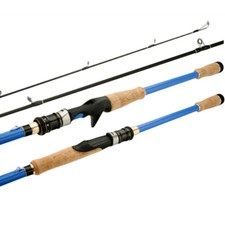 Canna da Pesca Spinning Fibra di Carbonio 1,8m-2,7m 3 Sezioni Canne da Viaggio Canne Stream 