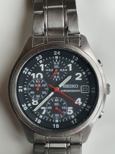 Seiko v657 cronografo stile - seiko,