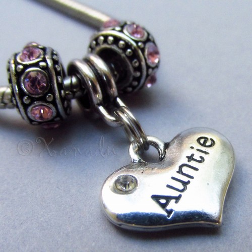 Charm zia cuore europeo - charm,