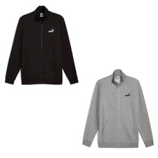 Puma Giacca Sweat Da Uomo - Ess No 1. Logo Track Jacket, Miscela Di Cotone