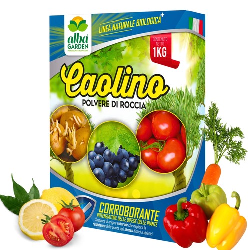 Caolino polvere roccia - di, per