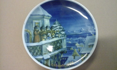 Piatto decorativo natale 1983 - piatto,