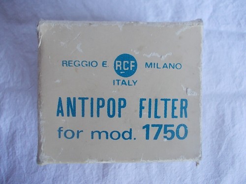 Rcf filtro antisoffio - antisoffio, pop