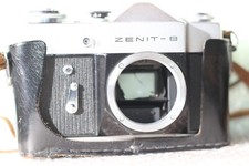 Zenit-B vintage fotocamera analogica solo corpo per parti + custodia in pelle