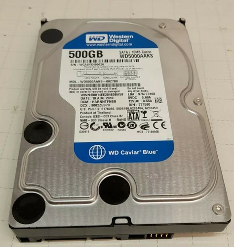 Western digital wd5000aaks 500 - wd5000aaks,