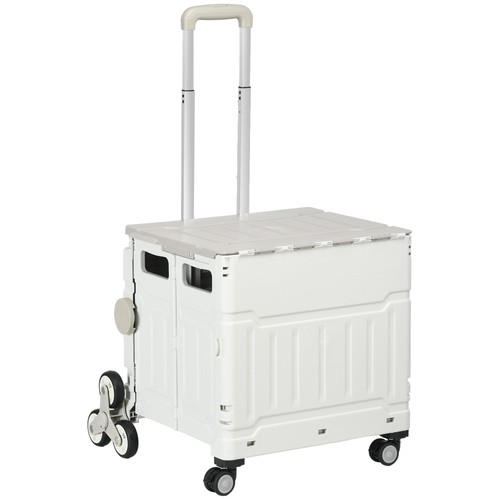 Homcom carrello spesa - carrello,