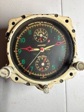 Jaeger Aircraft Clock Vintage
