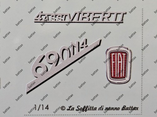 Decals per camion - 1/14,