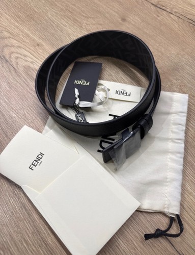 Ceinture fendi 110cm cuir noir - fendi,