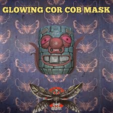 Glowing Corn Cob Mask Fasnacht Fallout 76 PS4 Ps5