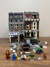 LEGO Creator Expert 10218 Pet Shop Set Manca Scatola e Istruzioni Possibilmente +