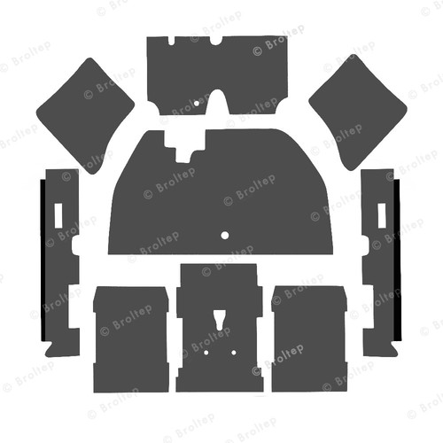 Tappeto interno per - , coleottero