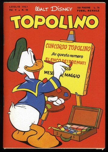 Topolino luglio 1951 - topolino, n°