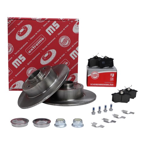 Kit dischi freno pastiglie - kit, e