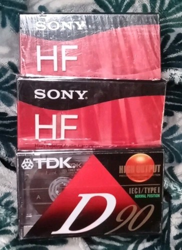 Lot blank sony - lot, tdk