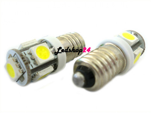 E10 led lampadina vite - lampadina, con