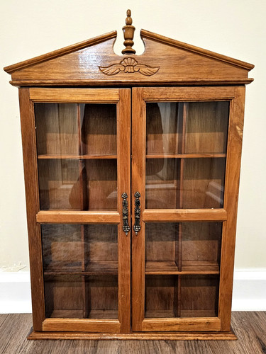 Espositore curio vintage - espositore,