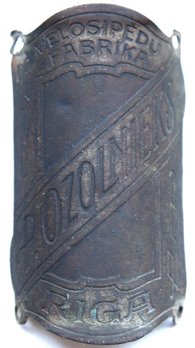Targhetta distintivo testa